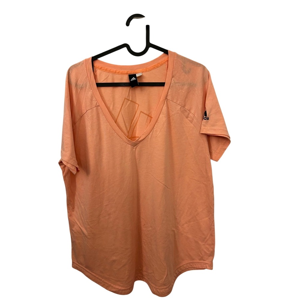 Adidas Women's Short Sleeve T-shirt Sport Outdoor Workout‎ Style